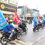 Diễu hành cổ động tuyên truyền về lịch sử, ý nghĩa ngày Kỹ năng lao động Việt Nam