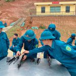 Tham gia huấn luyện lực lượng tự vệ năm 2022